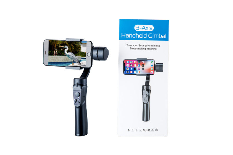 Handheld Phone Gimbal Stabilizer 3-Axis PTZ Tripod Anti-Shake