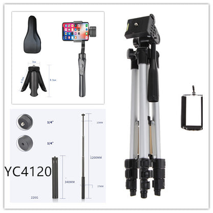 Handheld Phone Gimbal Stabilizer 3-Axis PTZ Tripod Anti-Shake