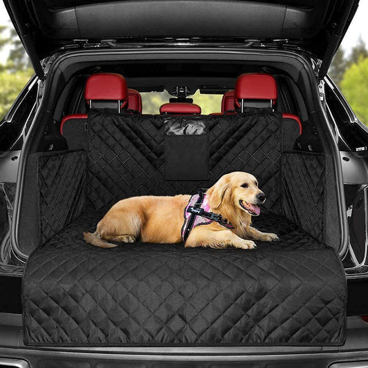 Pet Dog Mat In The Car Boot