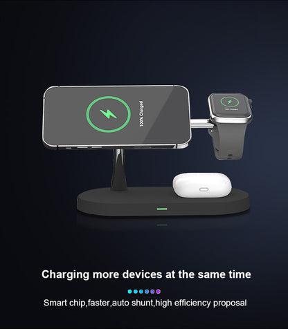 5-in-1 Magnetic Wireless Charging Station