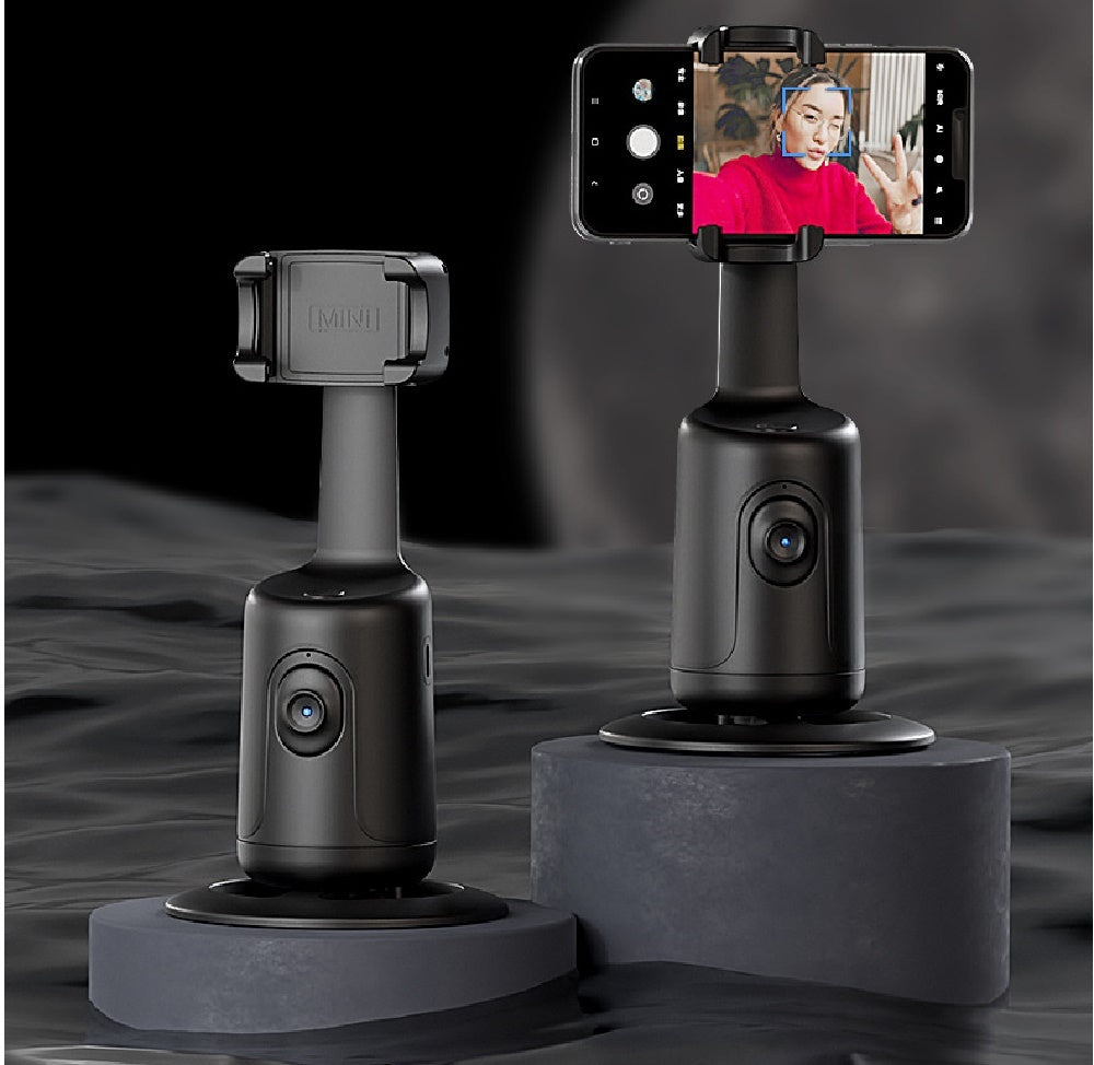 360 Auto Face Tracking Gimbal AI Phone Holder For Smartphone Video Vlog Live Calls