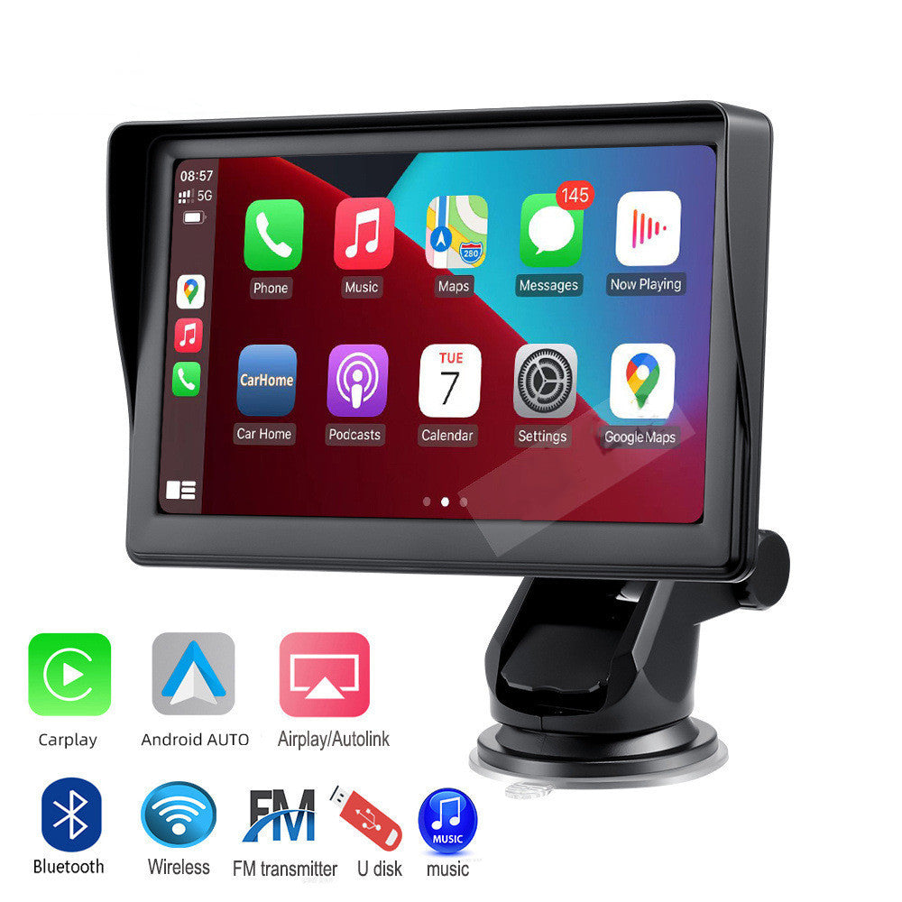 7 Inch IPS Car Smart Screen Wireless Carplay Projection Screen Navigation