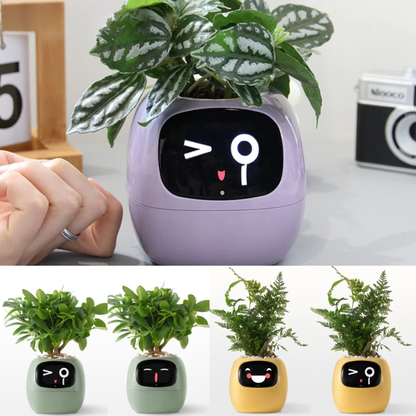 Smart Planter With Over 49 Rich Expressions 7 Smart Sensors And AI Chip