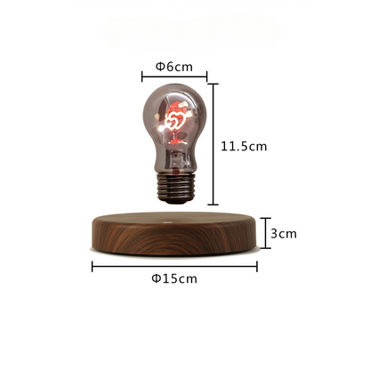 Levitating Floating Magnetic Suspension Bulb Light Night Lamp