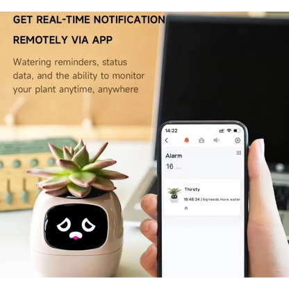 Smart Planter With Over 49 Rich Expressions 7 Smart Sensors And AI Chip