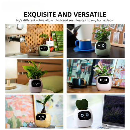 Smart Planter With Over 49 Rich Expressions 7 Smart Sensors And AI Chip