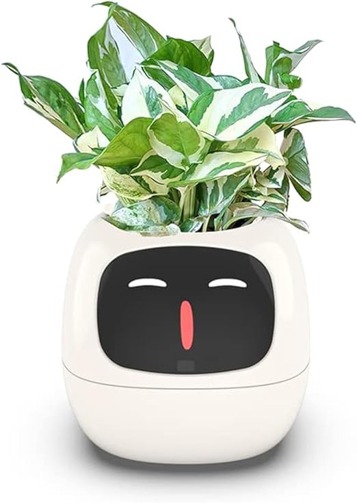 Smart Planter With Over 49 Rich Expressions 7 Smart Sensors And AI Chip