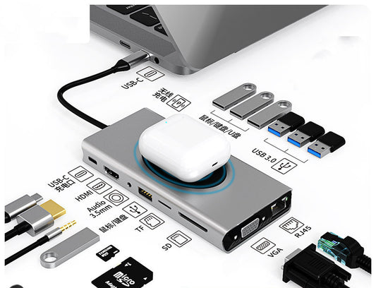 USB Hub Multi-function Docking Station Notebook Converter